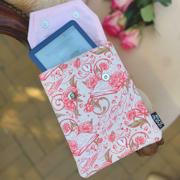 Romance Readers padded e-reader sleeve