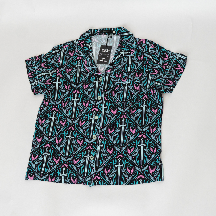 Rivals to Romance PJ button-up shirt