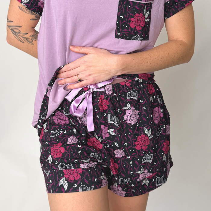 Romantasy PJ shorts