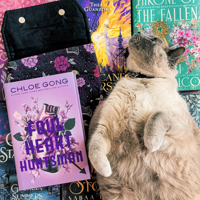 Romantasy padded book sleeve