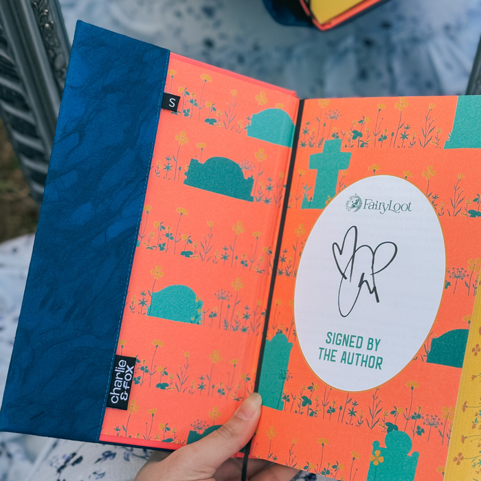 Sapphire Sea fabric dust jacket