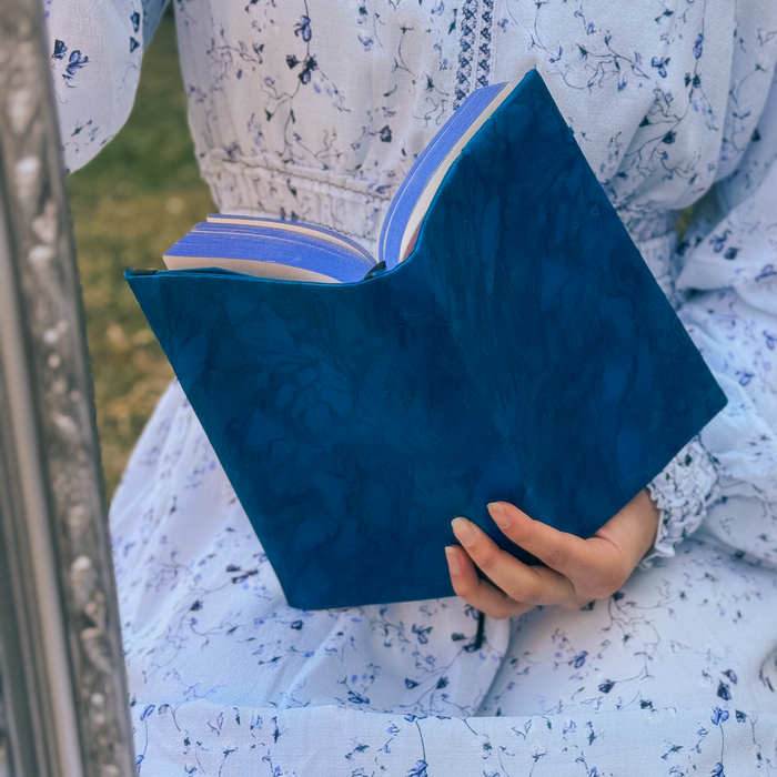 Sapphire Sea fabric dust jacket