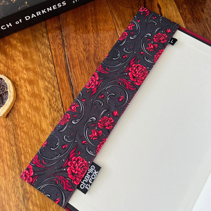 Scarlett Floral fabric dust jacket (Scarlett St. Clair)