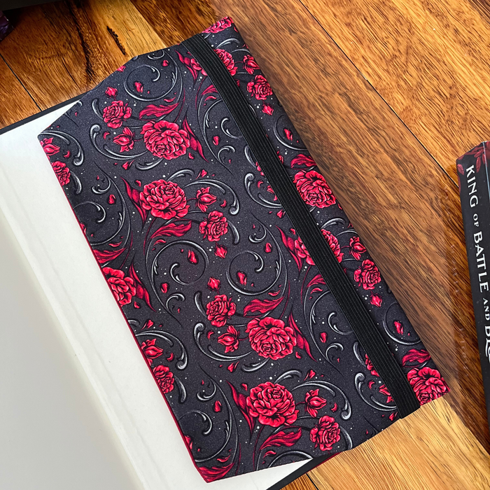 Scarlett Floral fabric dust jacket (Scarlett St. Clair)