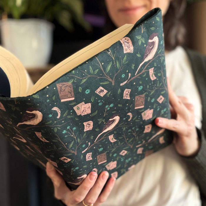 Shield of Sparrows fabric dust jacket - Devney Perry