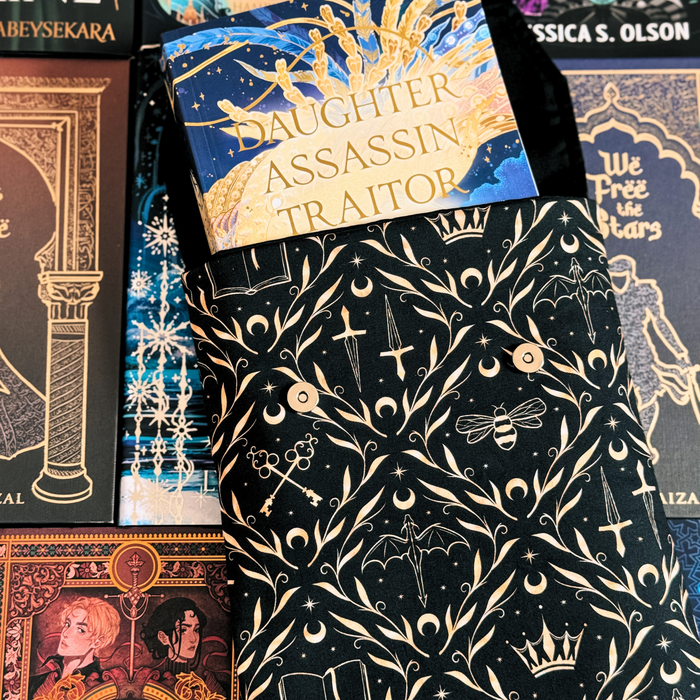 Stories and Stars padded book sleeve