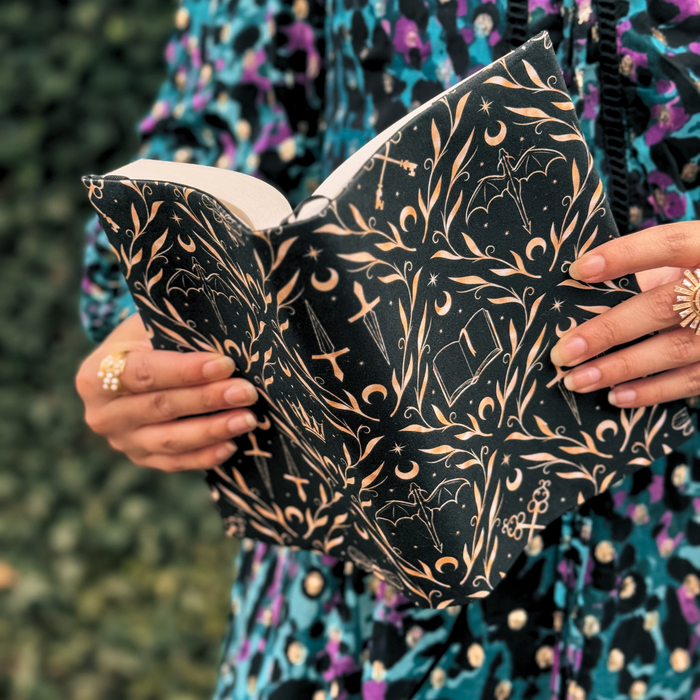 Stories and Stars fabric dust jacket