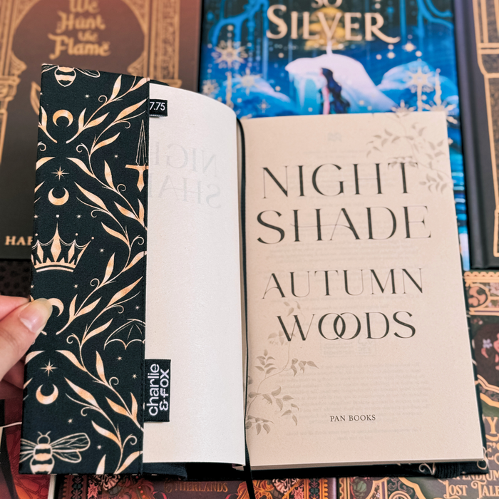 Stories and Stars fabric dust jacket