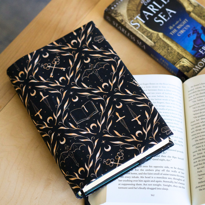 Stories and Stars fabric dust jacket