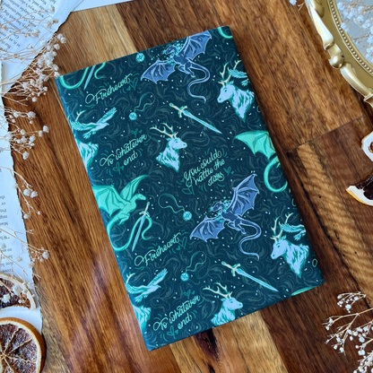 Throne of Glass fabric book cover
