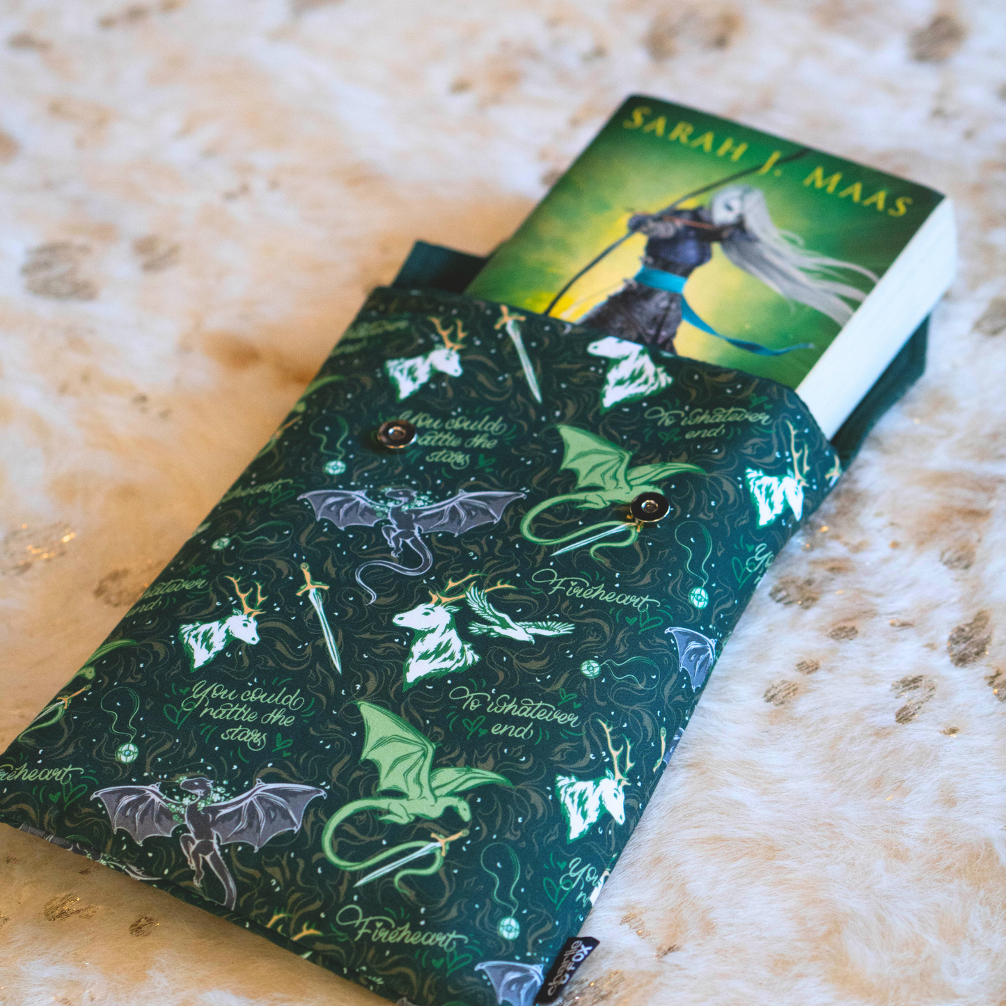 Throne of Glass padded book sleeve
