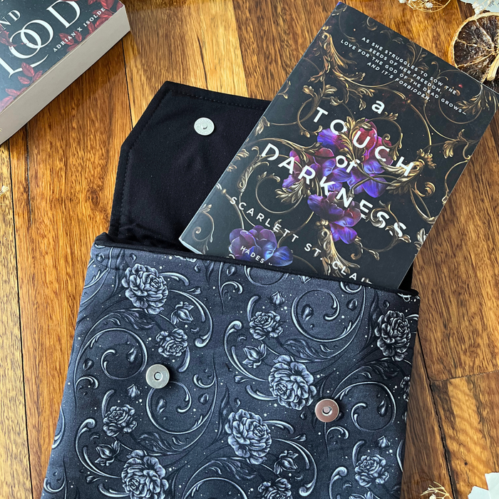 Underworld Floral padded book sleeve (Scarlett St. Clair)