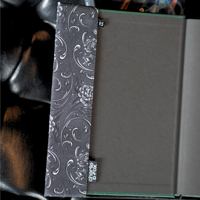 Underworld Floral fabric dust jacket (Scarlett St. Clair)