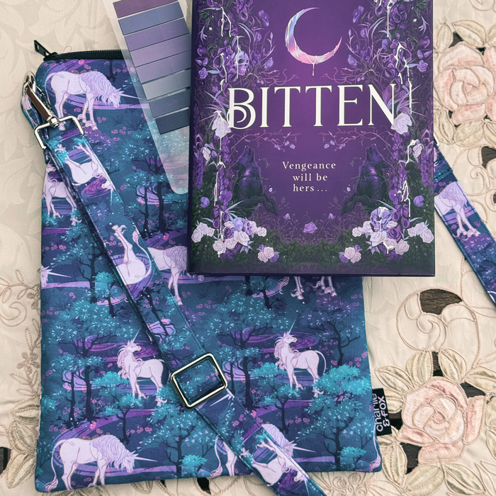 Unicorn Forest crossbody sleeve