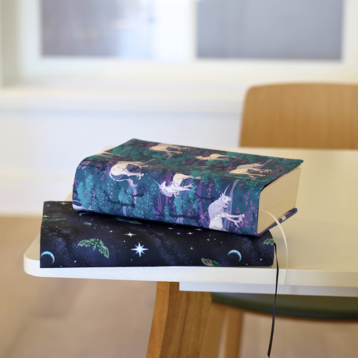Unicorn Forest fabric dust jacket