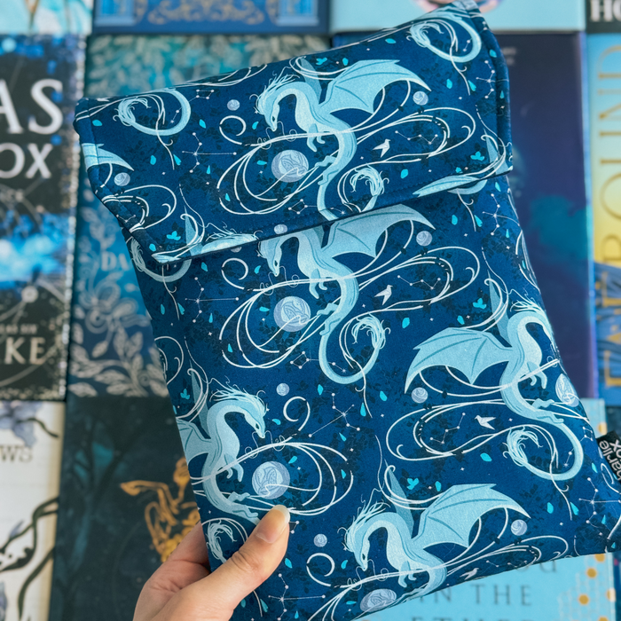 Moonplume Dragon padded book sleeve (When The Moon Hatched)