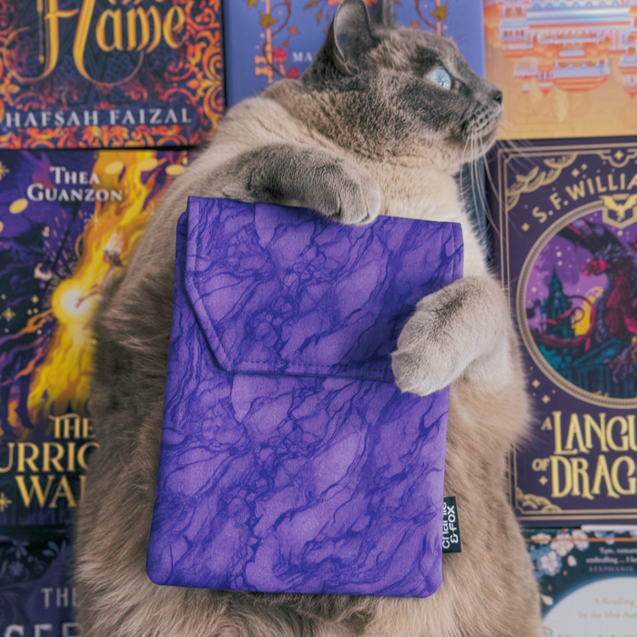 Wisteria padded e-reader sleeve