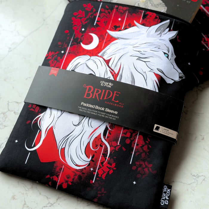 Bride padded book sleeve (Ali Hazelwood - Bride)