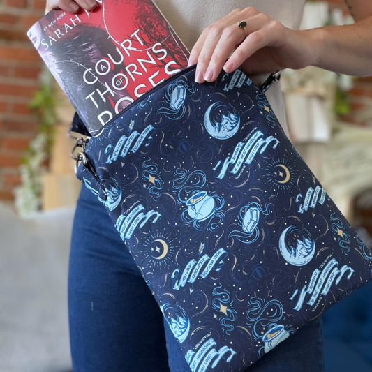 A Court of Thorns and Roses crossbody sleeve