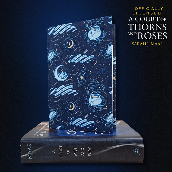 A Court of Thorns and Roses fabric dust jacket – Charlie and Fox
