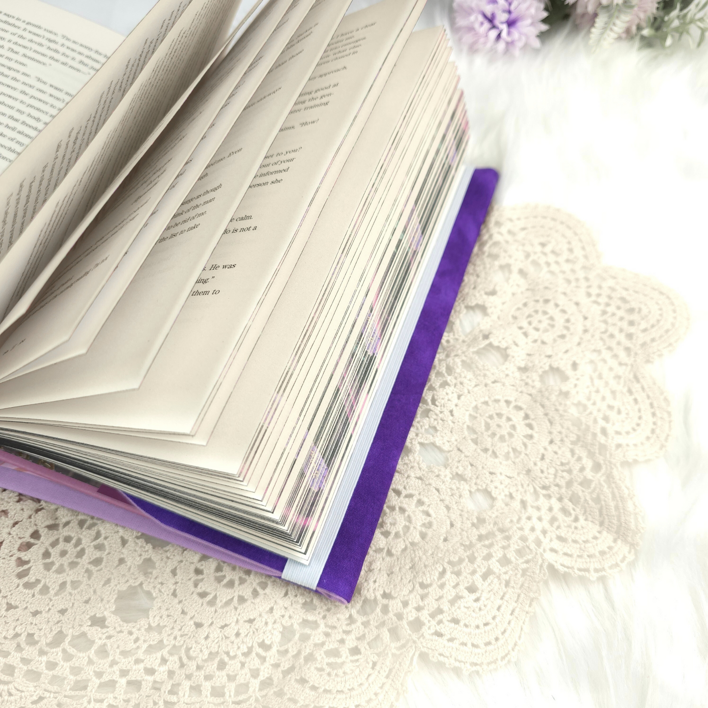 Amethyst fabric dust jacket (limited edition)