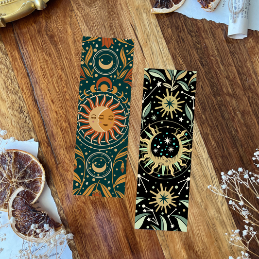 Astral Lovers double-sided bookmark