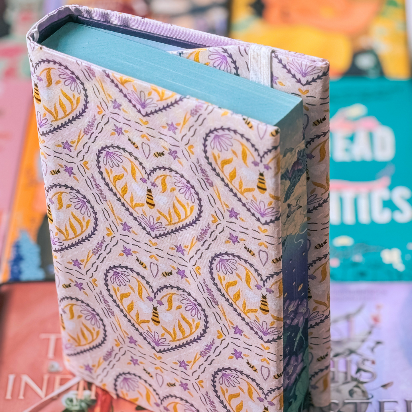 Bee Mine fabric dust jacket