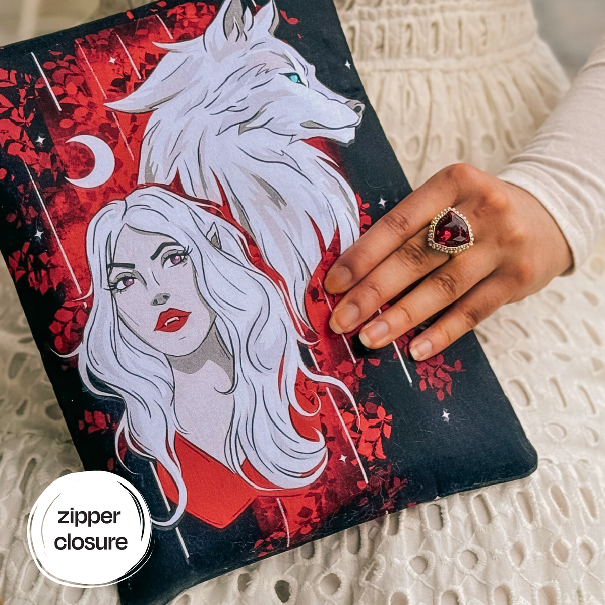 Bride padded book sleeve (Ali Hazelwood - Bride)