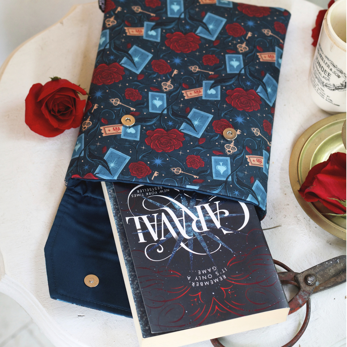 Caraval padded book sleeve