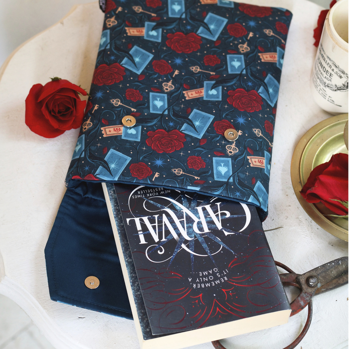 Caraval padded book sleeve