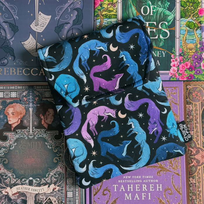 Celestial Fox padded e-reader sleeve