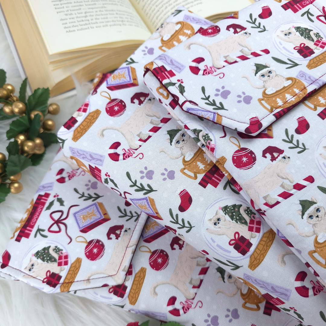 Charlie Christmas fabric dust jacket