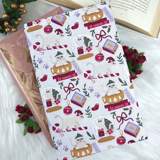 Charlie Christmas fabric dust jacket