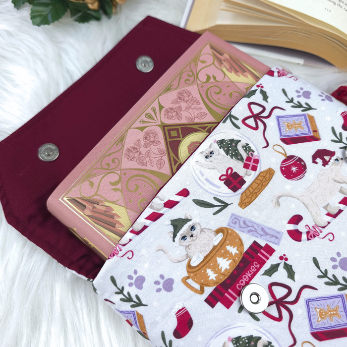 Charlie Christmas padded book sleeve