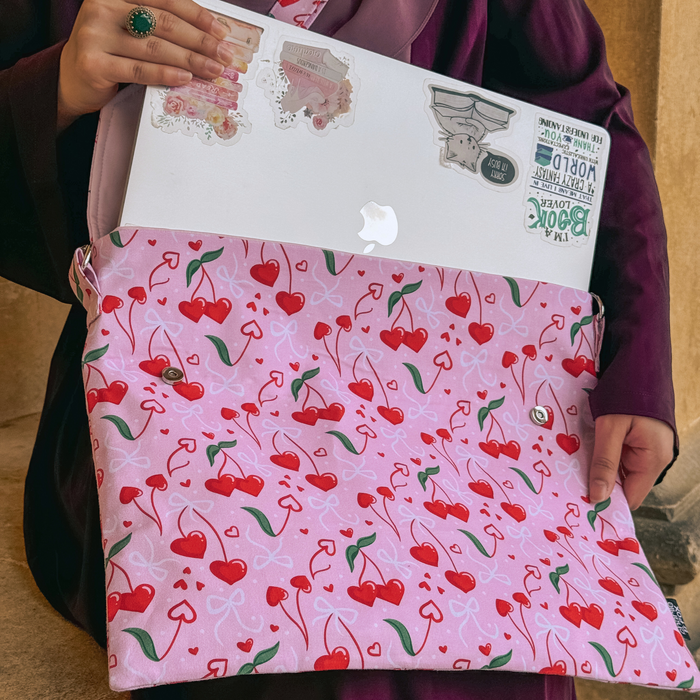 Cherry Hearts satchel