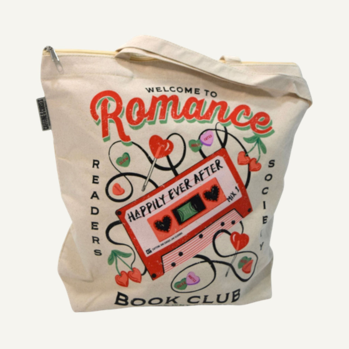 Romance Book Club Tote Bag