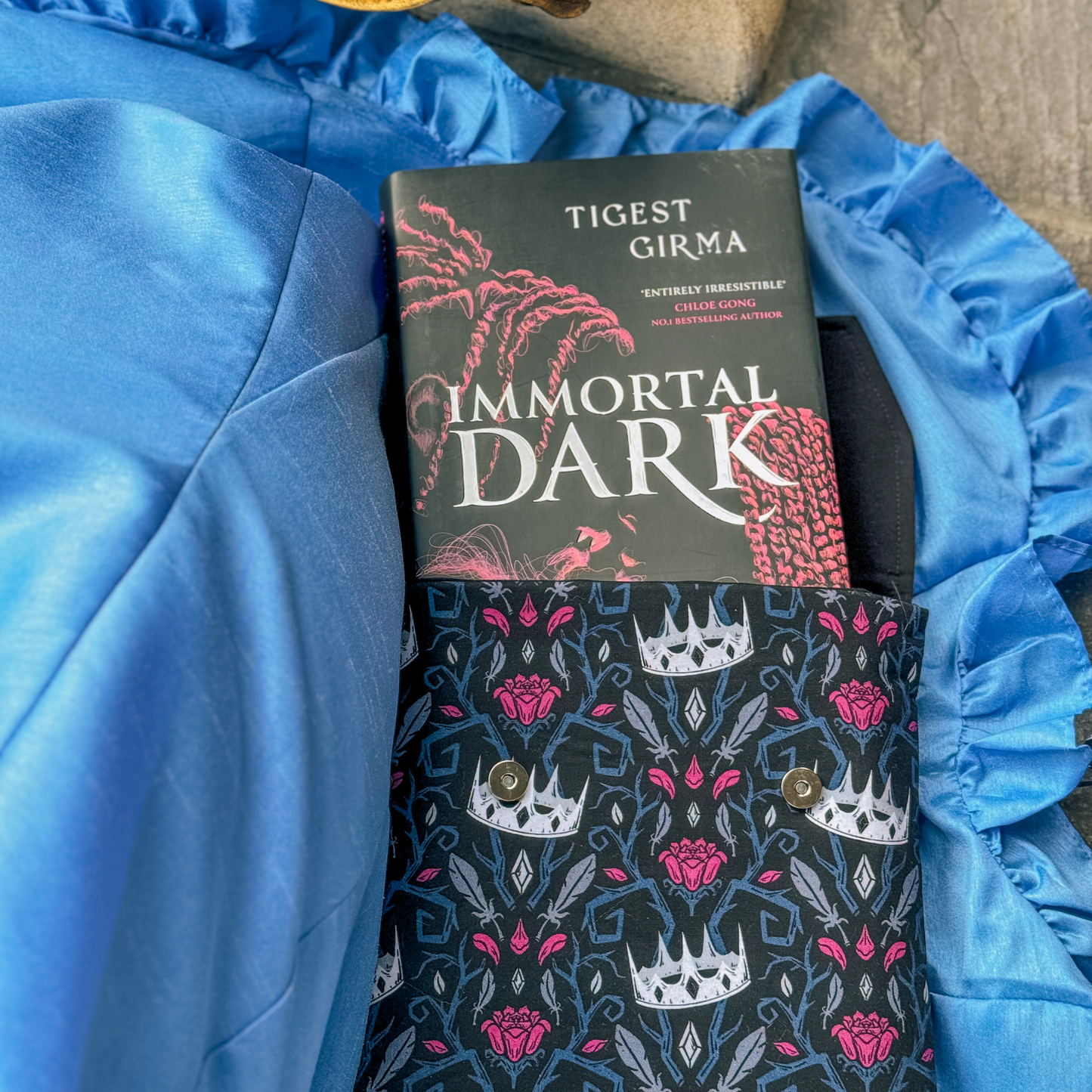 Dark Prince padded book sleeve