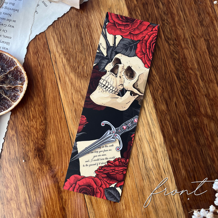 Dark Romance double-sided bookmark