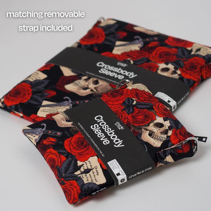 Dark Romance crossbody sleeve