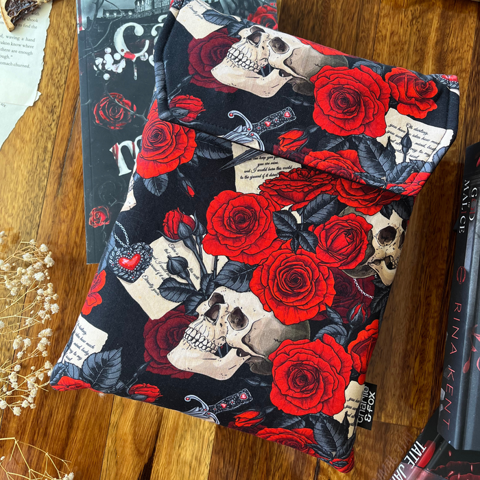 Dark Romance padded book sleeve