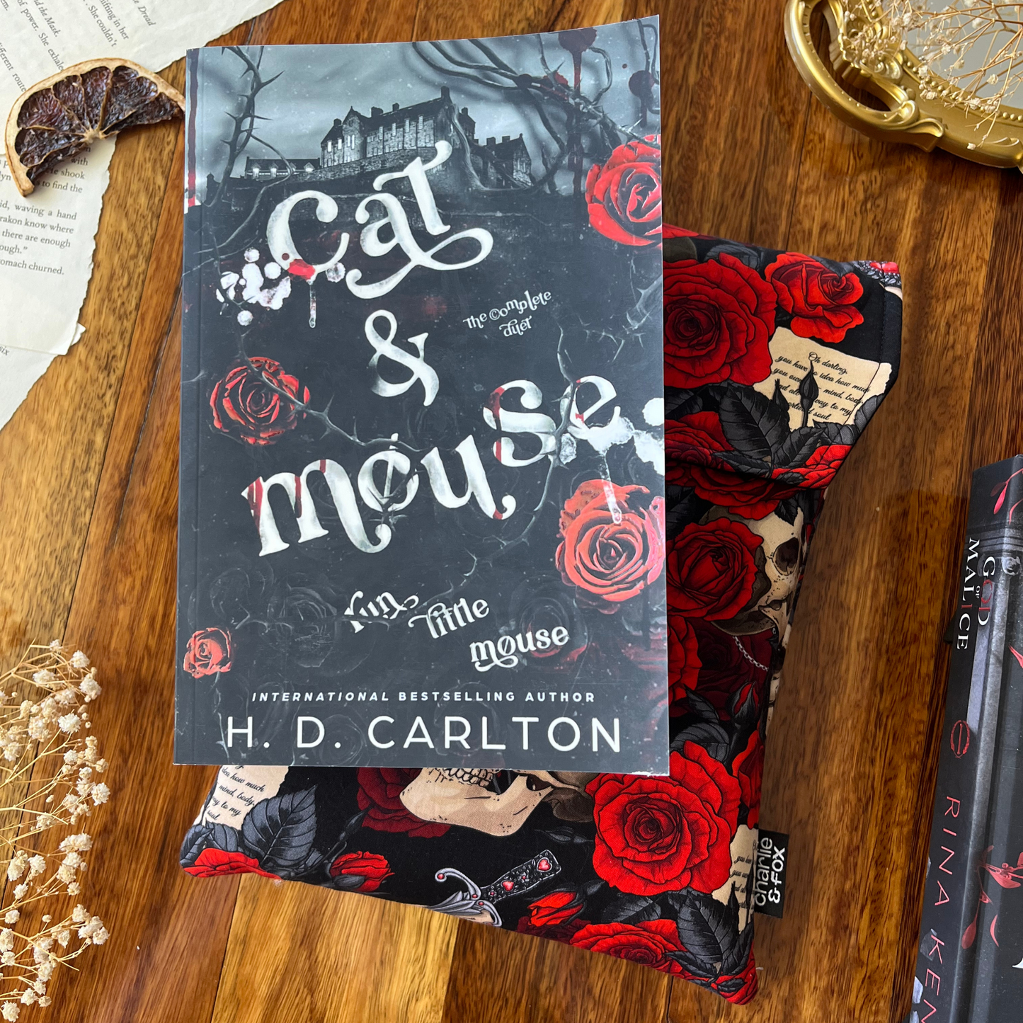 Dark Romance padded book sleeve