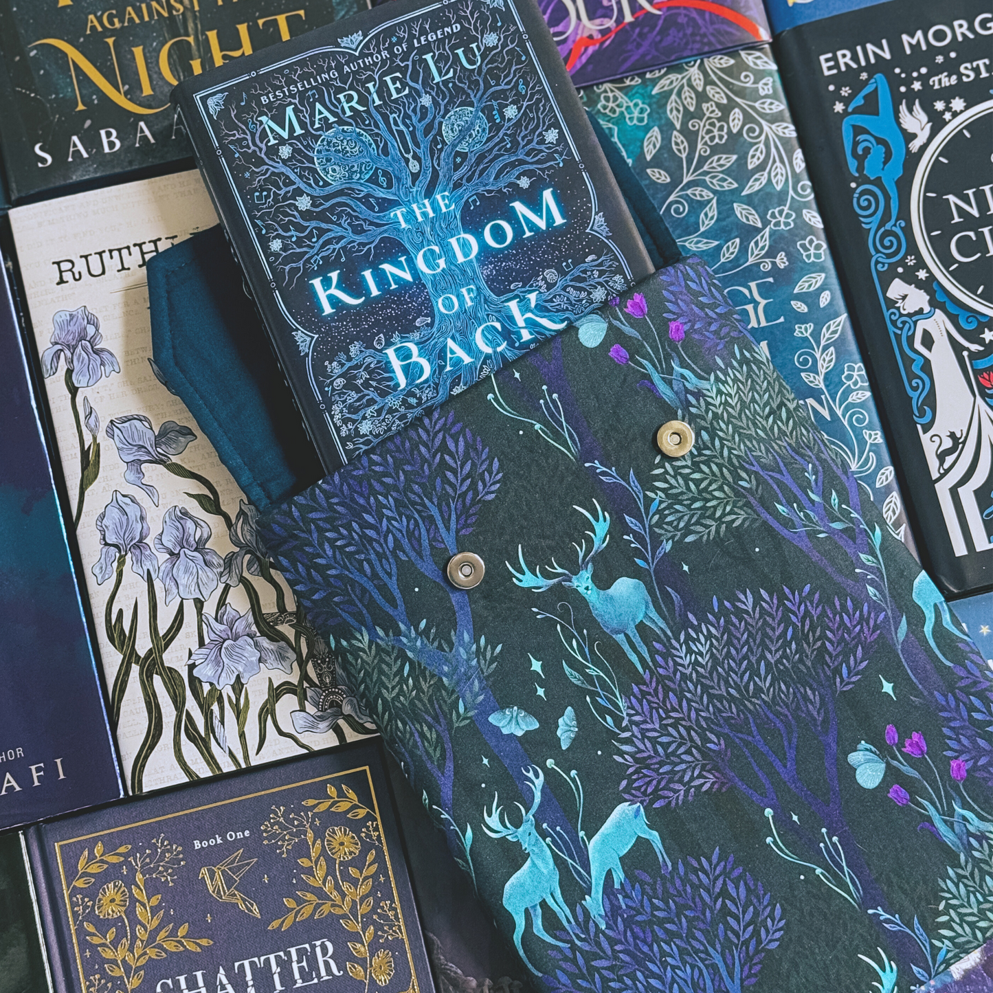 Enchanted Forest padded book sleeve
