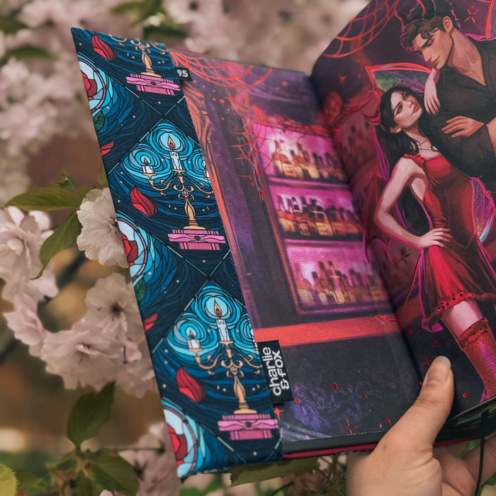Enchanted Tales fabric dust jacket