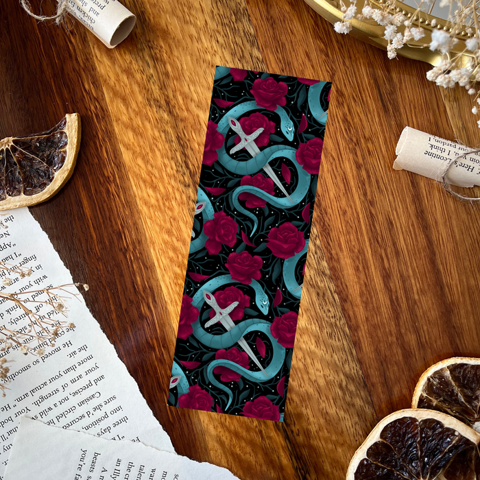 Enemies to Lovers double-sided bookmark