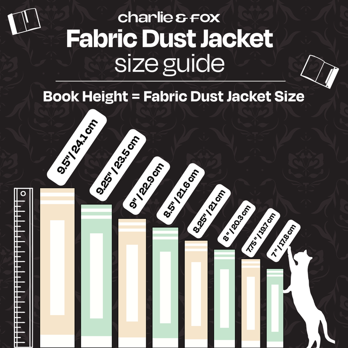 Cats and Magic fabric dust jacket