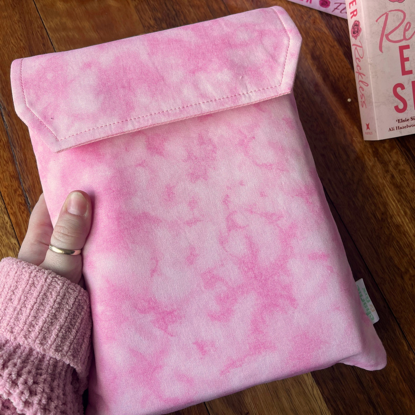 Fairy Floss padded book sleeve (Limited Edition)