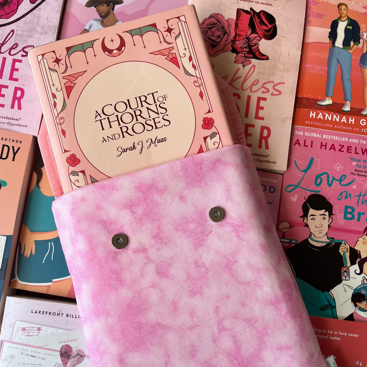 Fairy Floss padded book sleeve (Limited Edition)