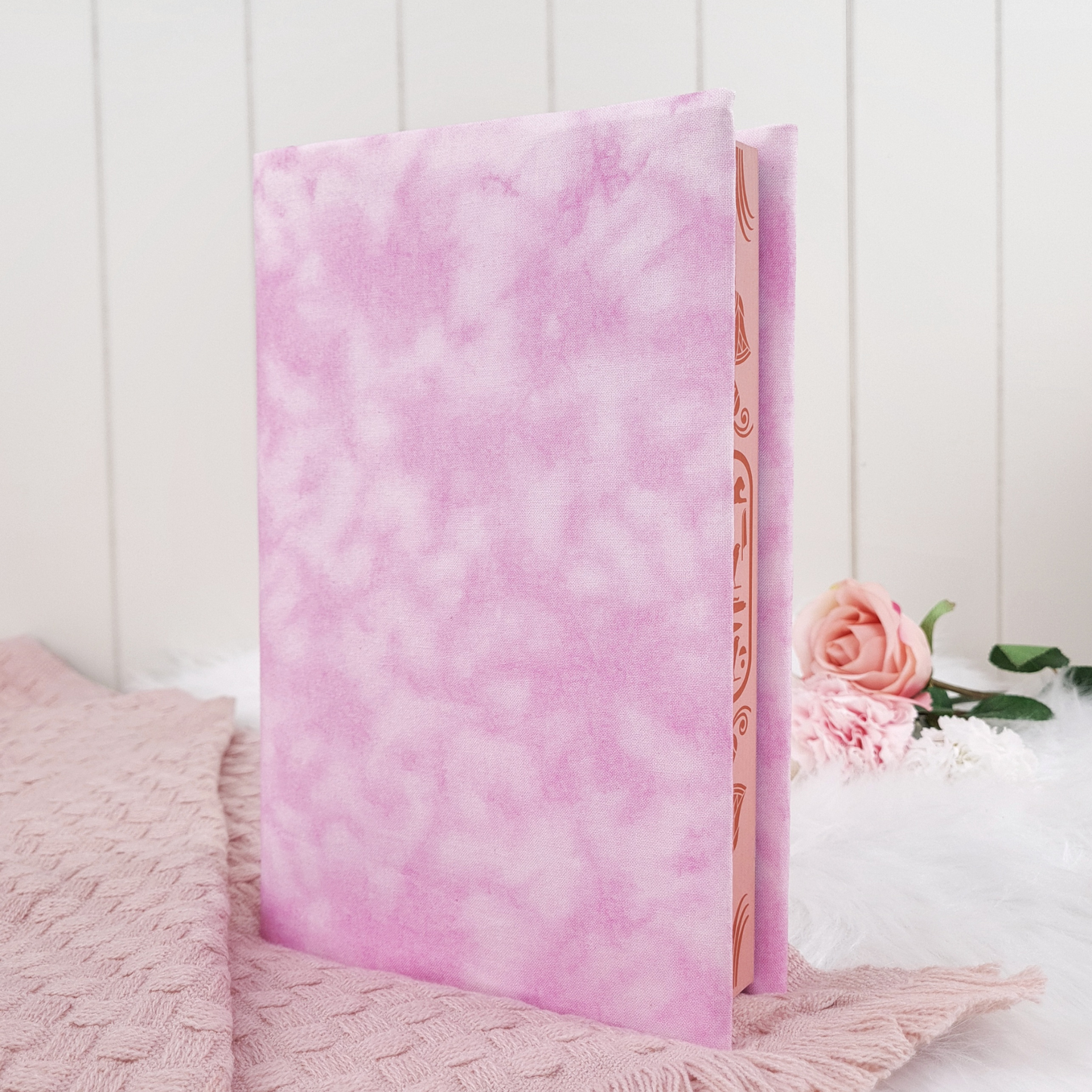 Fairy Floss fabric book cover