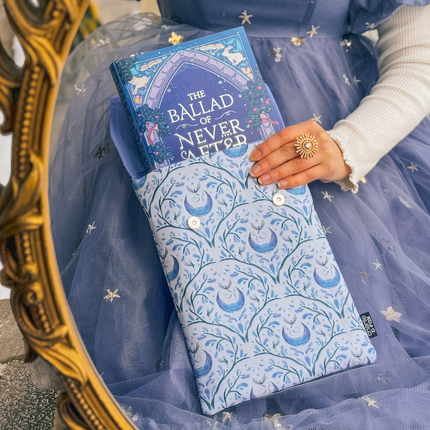 Fairytale padded book sleeve