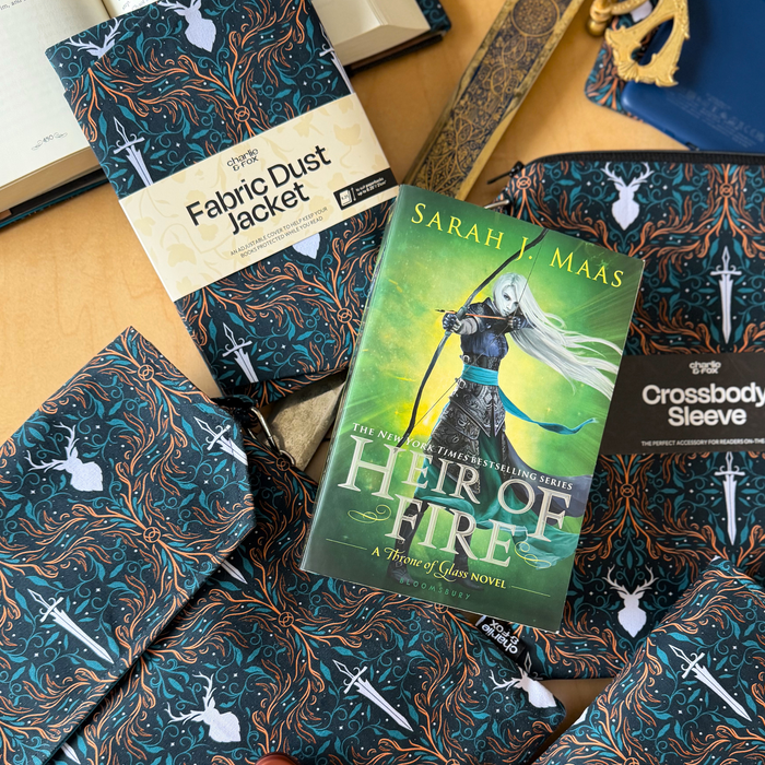 Fireheart fabric dust jacket